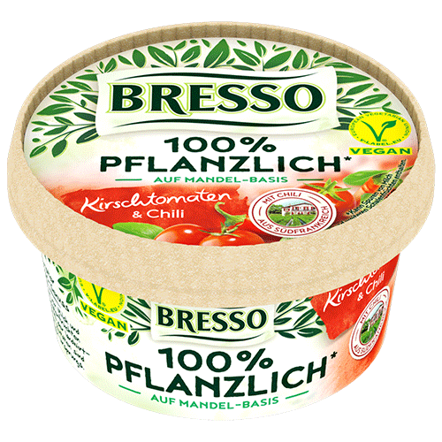 BRESSO 100% PFLANZLICH Kirschtomaten & Chili 