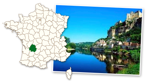 Bresso Marke Südfrankreich Landschaft Karte Perigord Bresso Marke Südfrankreich Landschaft Karte Perigord