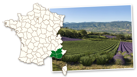 Bresso Marke Südfrankreich Landschaft Karte Provence Bresso Marke Südfrankreich Landschaft Karte Provence