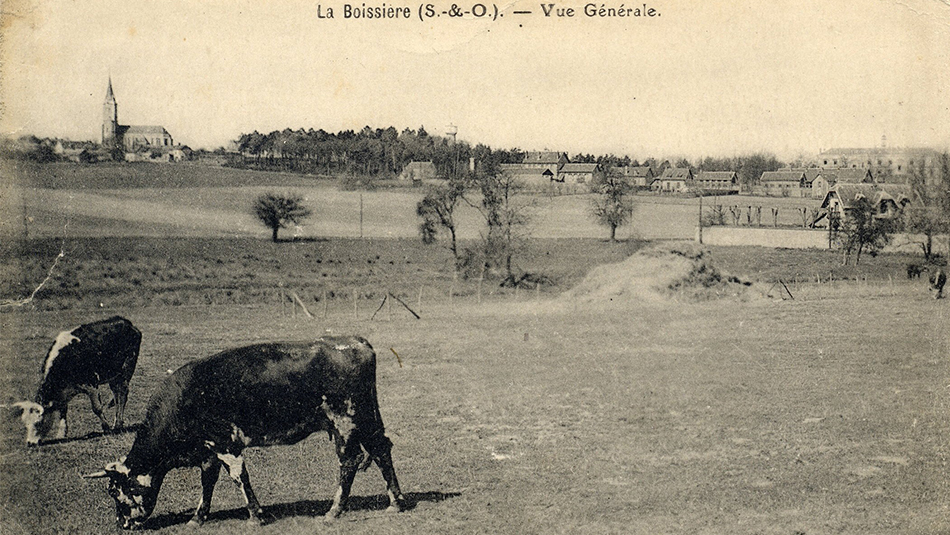 Historische Ansicht der Ferme de la Tremblaye Historische Ansicht der Ferme de la Tremblaye