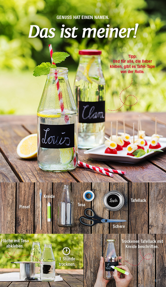DIY: Personalisierte Gläser