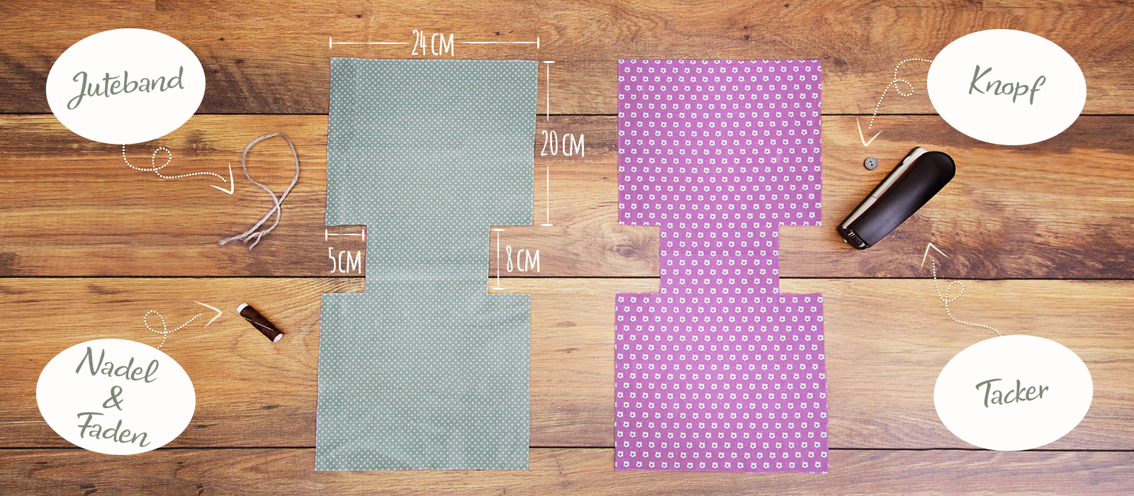 Géramont Do-it-Yourself Lunchbag Material Géramont Do-it-Yourself Lunchbag Material