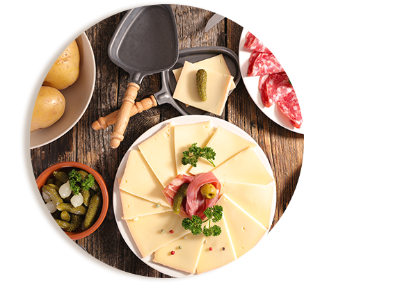 Kartoffeln, Gürkchen, Salami und vieles mehr dürfen ins Pfännchen Kartoffeln, Gürkchen, Salami und vieles mehr dürfen ins Pfännchen!