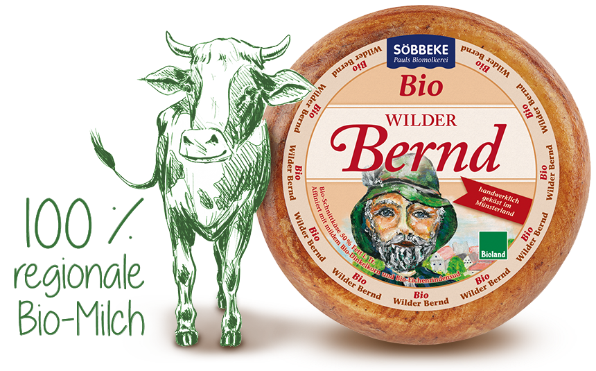Wilder Bernd - der Bio-Käse mit Charakter