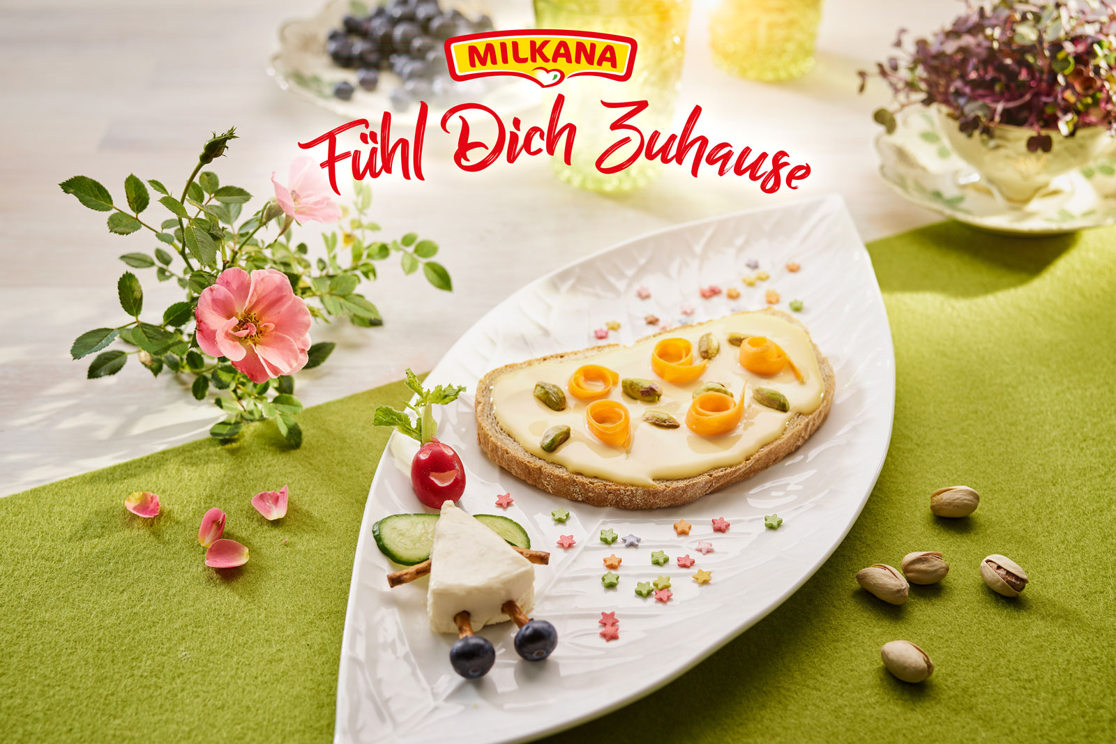 Rezept MILKANA Feenwald-Brot - Fühl Dich Zuhause