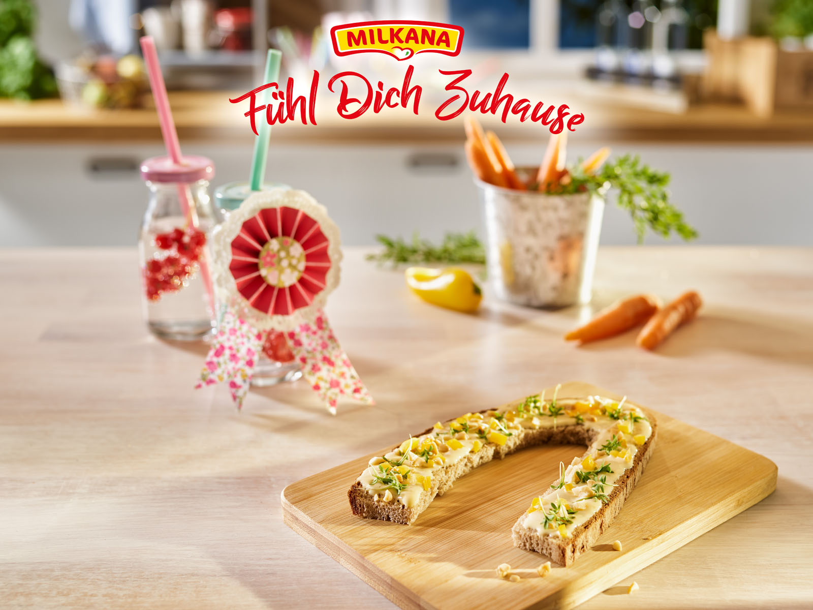 Rezept MILKANA Pferdeglück-Brot - Fühl Dich Zuhause