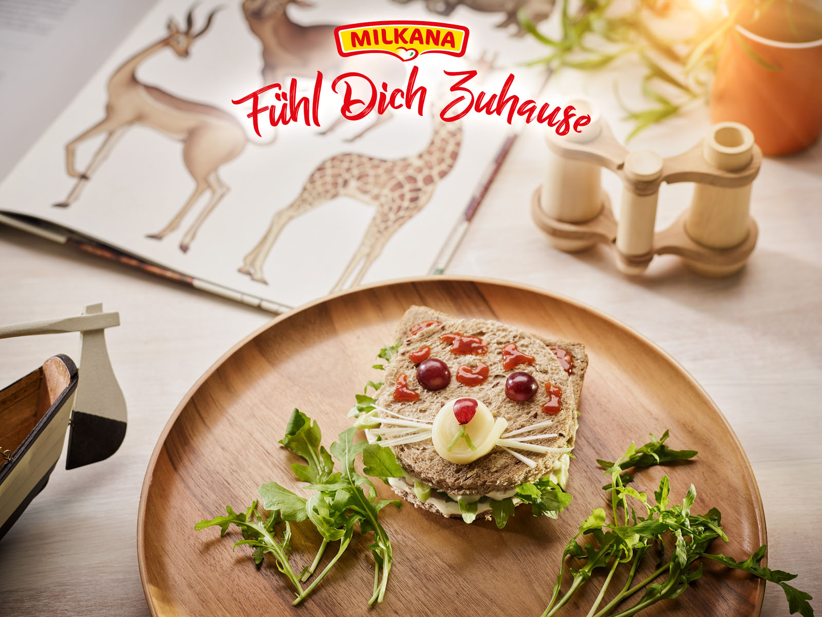 Rezept MILKANA Safari-Brot - Fühl Dich Zuhause