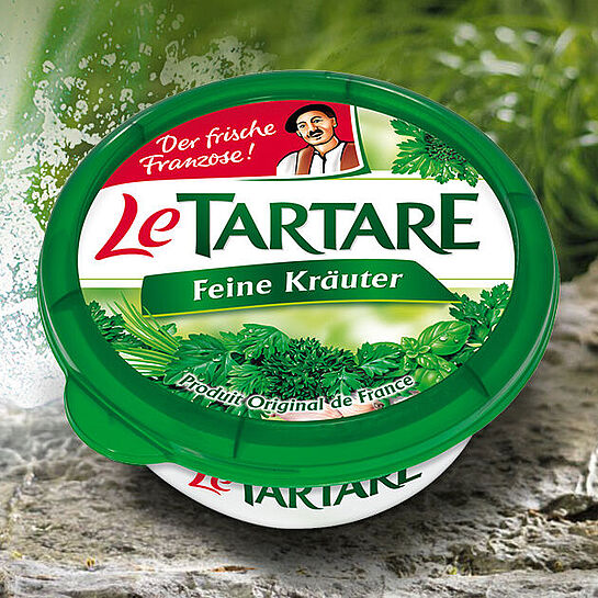 Le Tartare feine Kräuter packshot Wasserfall