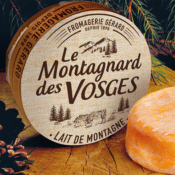 Le Montagnard Weichkäse aus den Vogesen