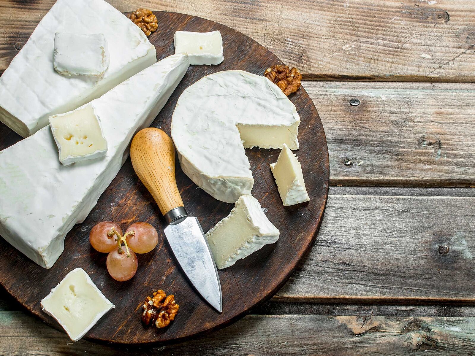 Camembert vs. Brie: die Unterschiede