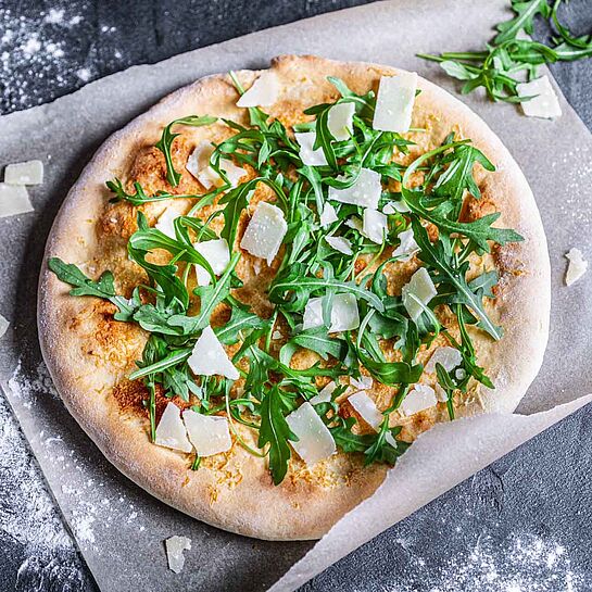 Rezept für italienische Pizza Bianca