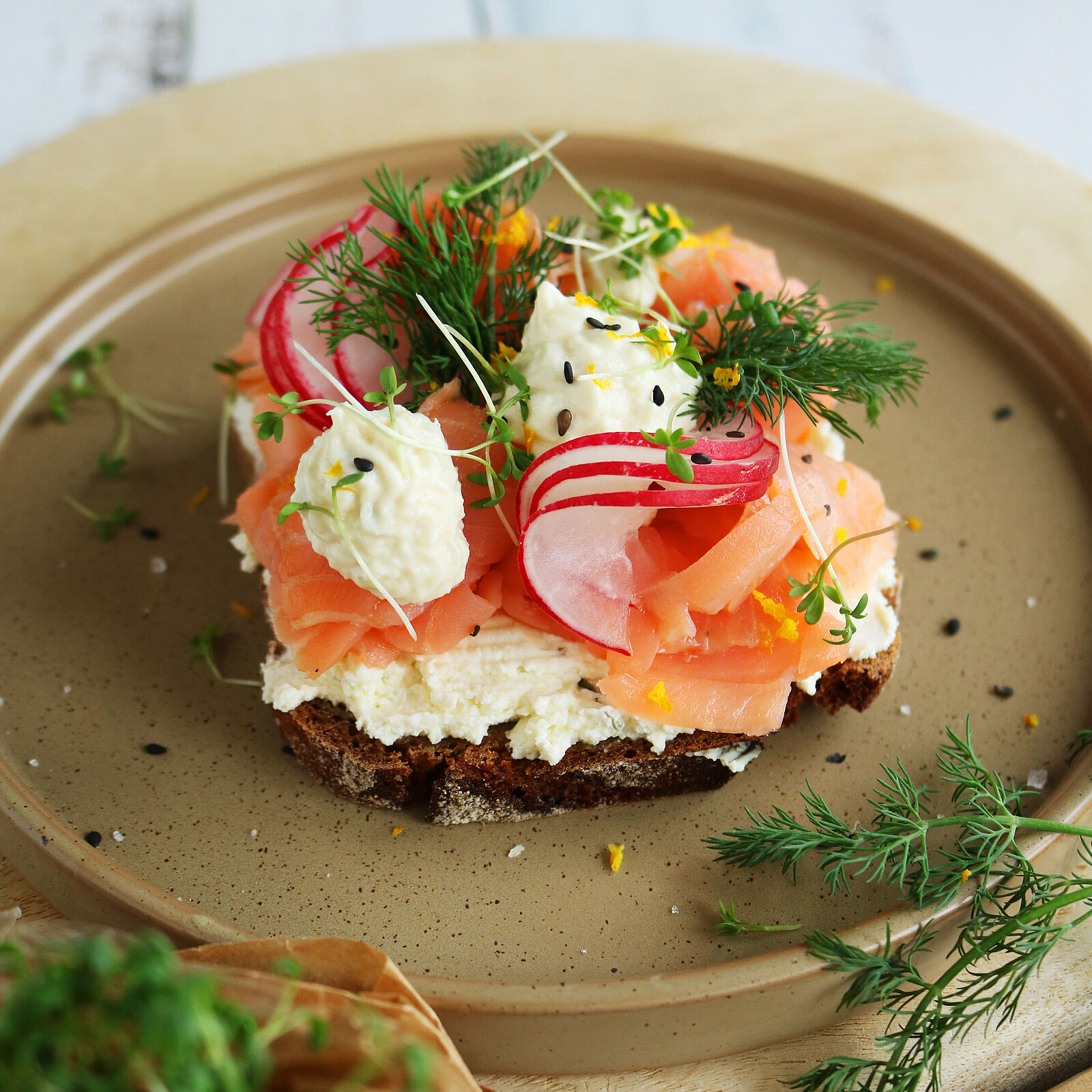 Dänisches Smørrebrød