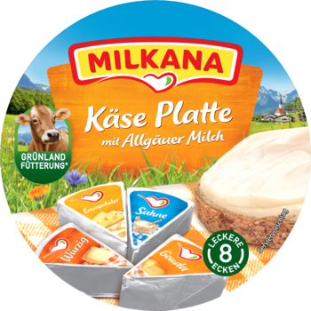 Milkana Runddose Käse Platte packshot