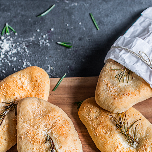 Mini-Focaccia al Formaggio