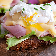 Rezept für ein 10-Minuten Croque Madame 