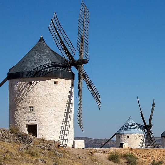 Windmühlen in der La Mancha