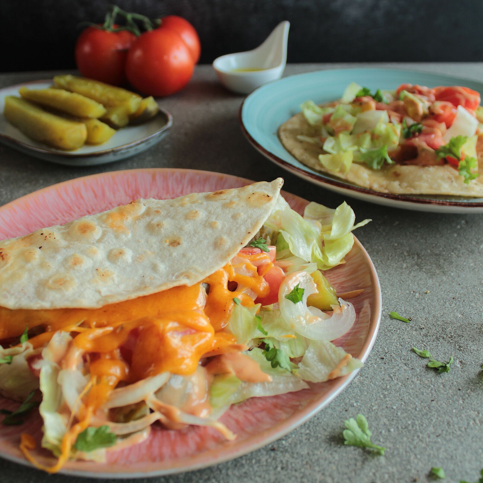 Smashed Cheeseburger Tacos