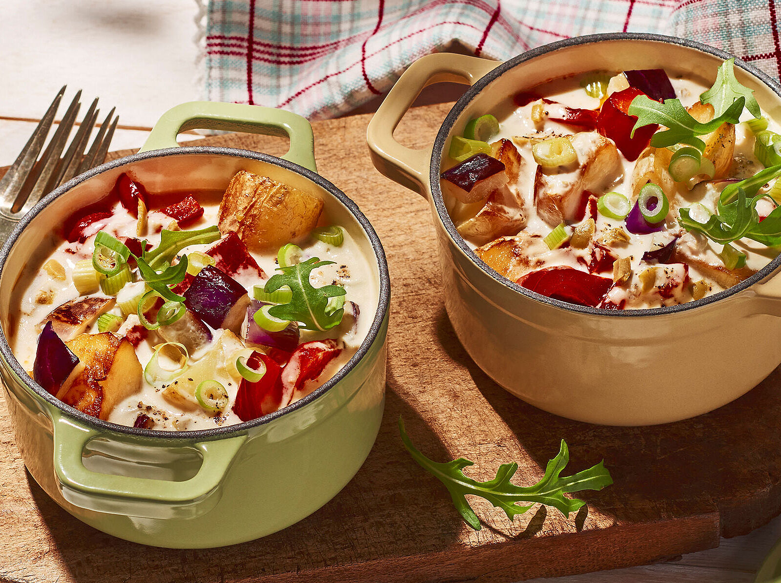 Cremiges Kartoffelragout mit Bresso