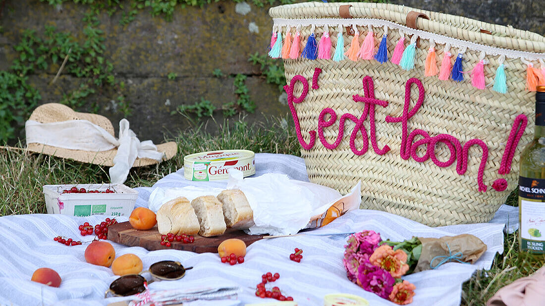 Picknicktasche, Picknickkorb, DIY, basteln, Anleitung, „Mein Feenstaub“
