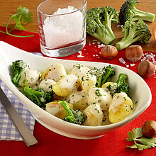 Gnocchi in Blauschimmelsoße Rezept mit MILKANA - So lecker und einfach!  