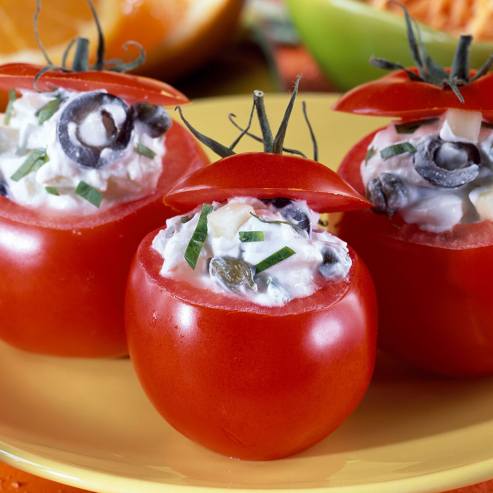 Tomaten-Überraschung mit Chavroux