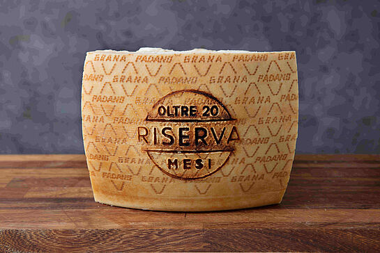 Grana Padano Riserva Reifesiegel