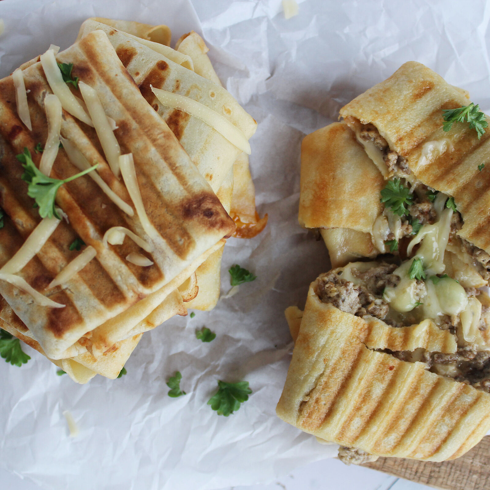 Bolognese-Wraps