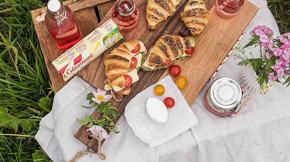 Croissant, knusprig, &quot;Das Knusperstübchen&quot;, Picknick