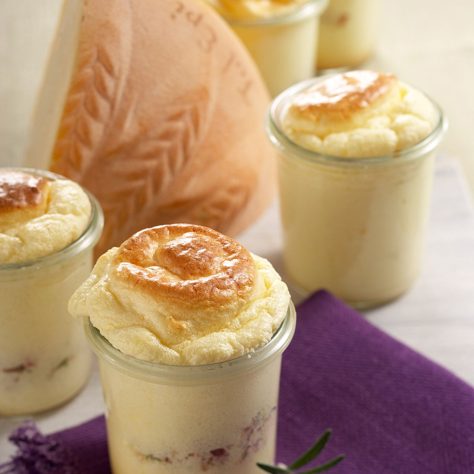 Käse-Soufflé au Fol Epi