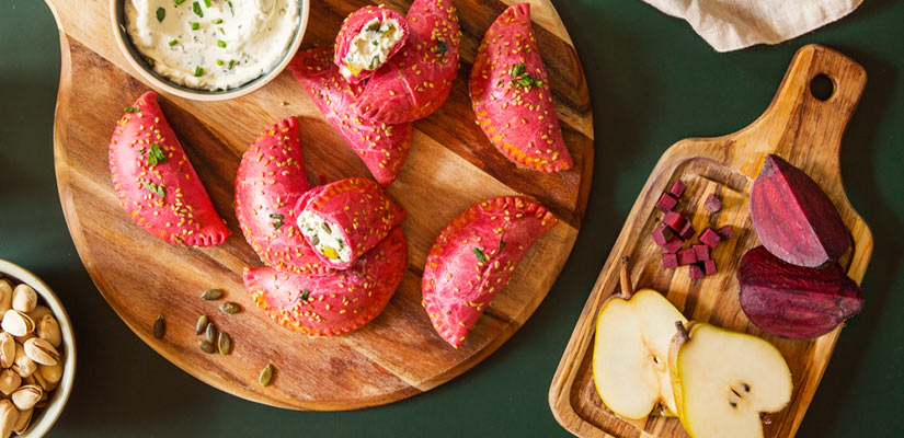 Birnentaschen mit Le Tartare