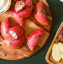 Birnentaschen mit Le Tartare