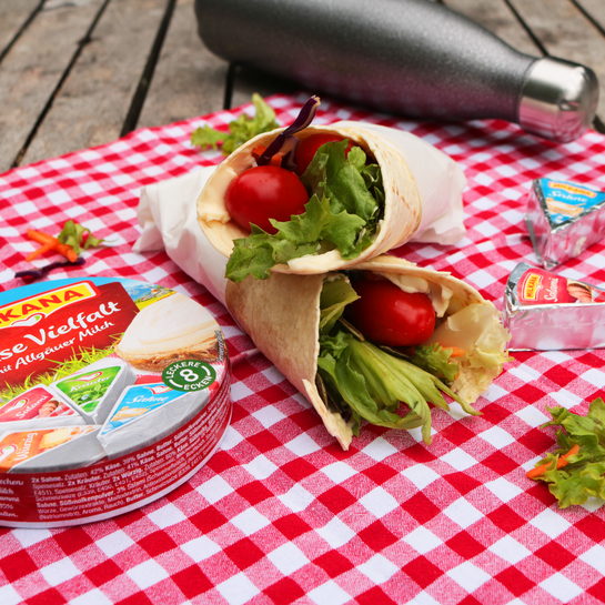 Milkana Wrap für unterwegs