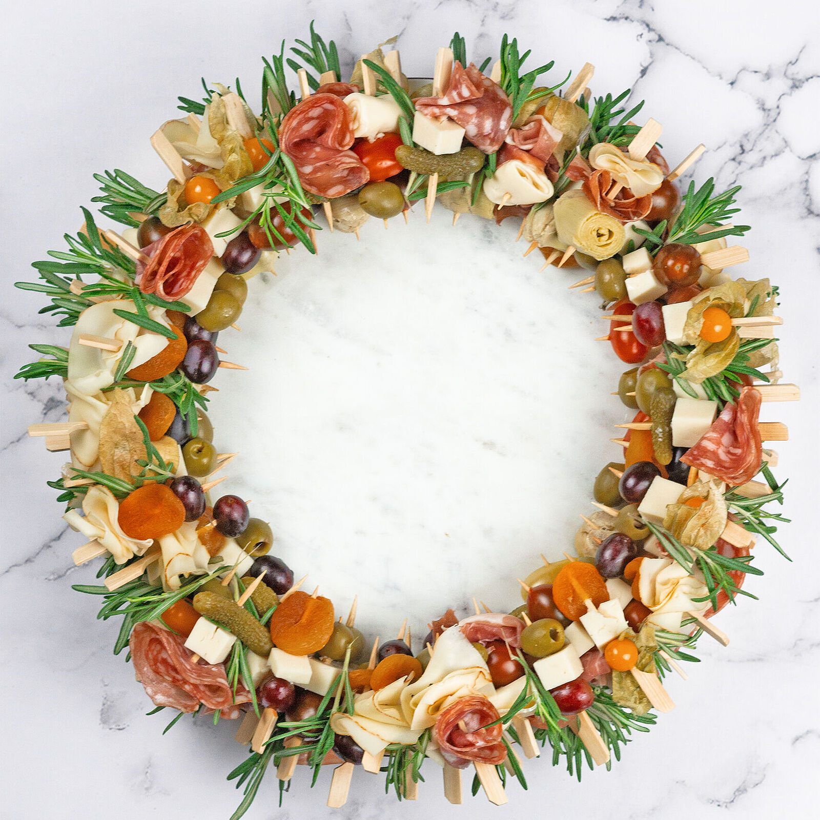 Charcuterie Adventskranz