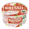 Bresso Produkt packshot Frischkäse Becher Kirschtomate Chili