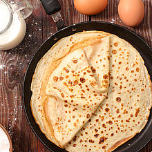 Crêpes und Pfannkuchen Rezepte