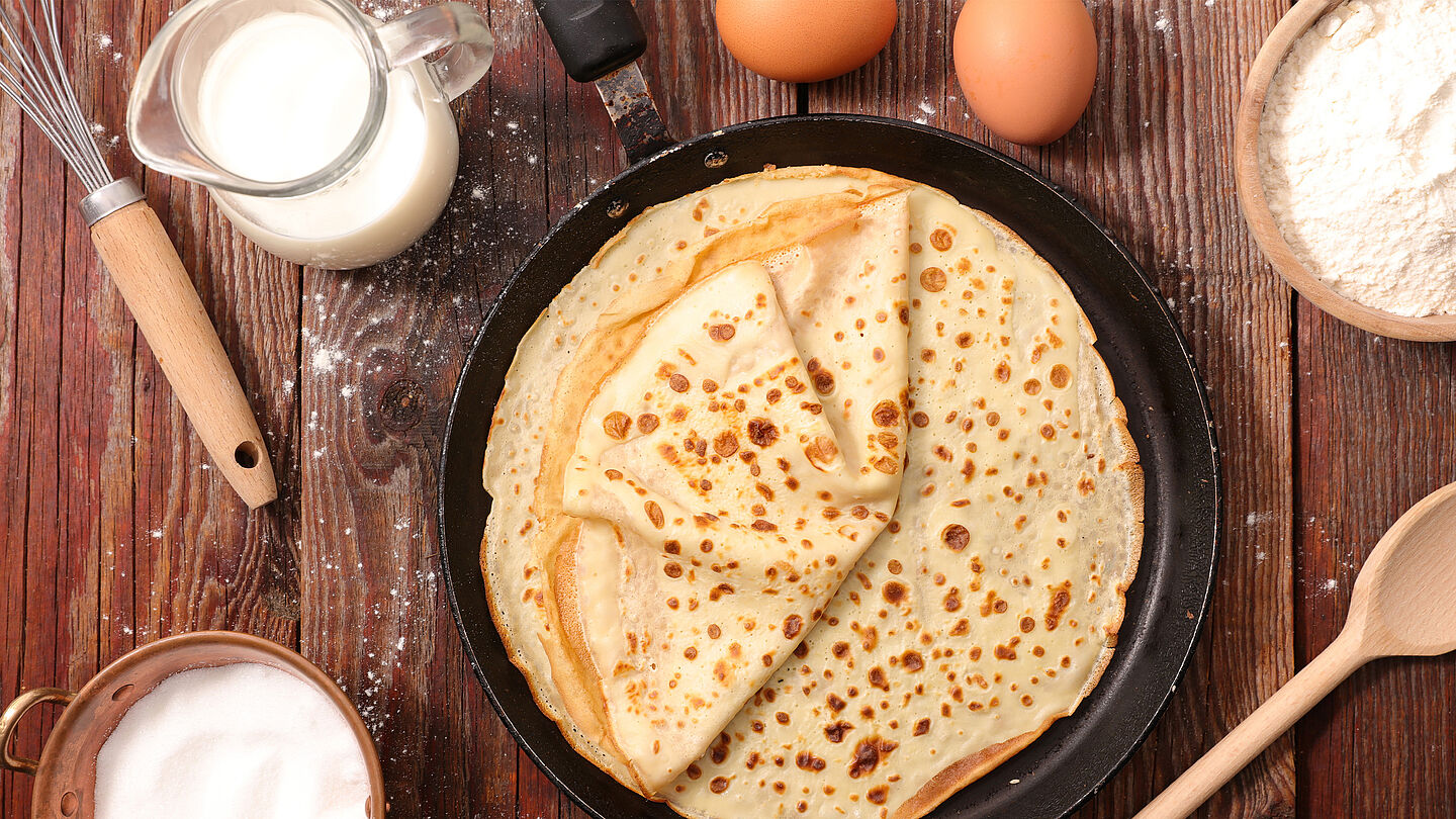 Crêpes und Pfannkuchen Rezepte Crêpes und Pfannkuchen Rezepte