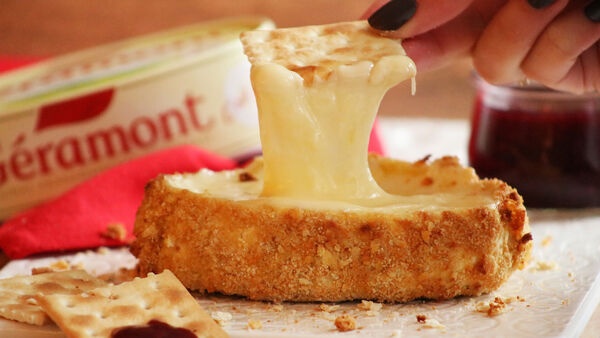 Käse aus der Heißluftfritteuse Käse aus der Heißluftfritteuse