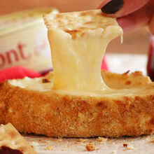 Käse aus der Heißluftfritteuse