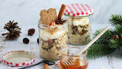 Weihnachtliches Bircher Müsli