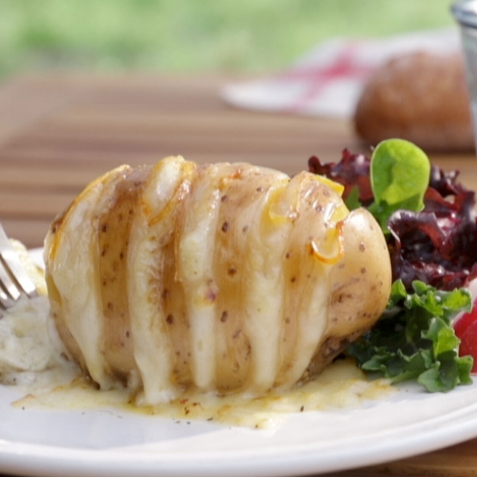 Grillkartoffeln mit Géramont
