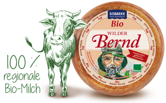 Wilder Bernd - der Bio-Käse mit Charakter