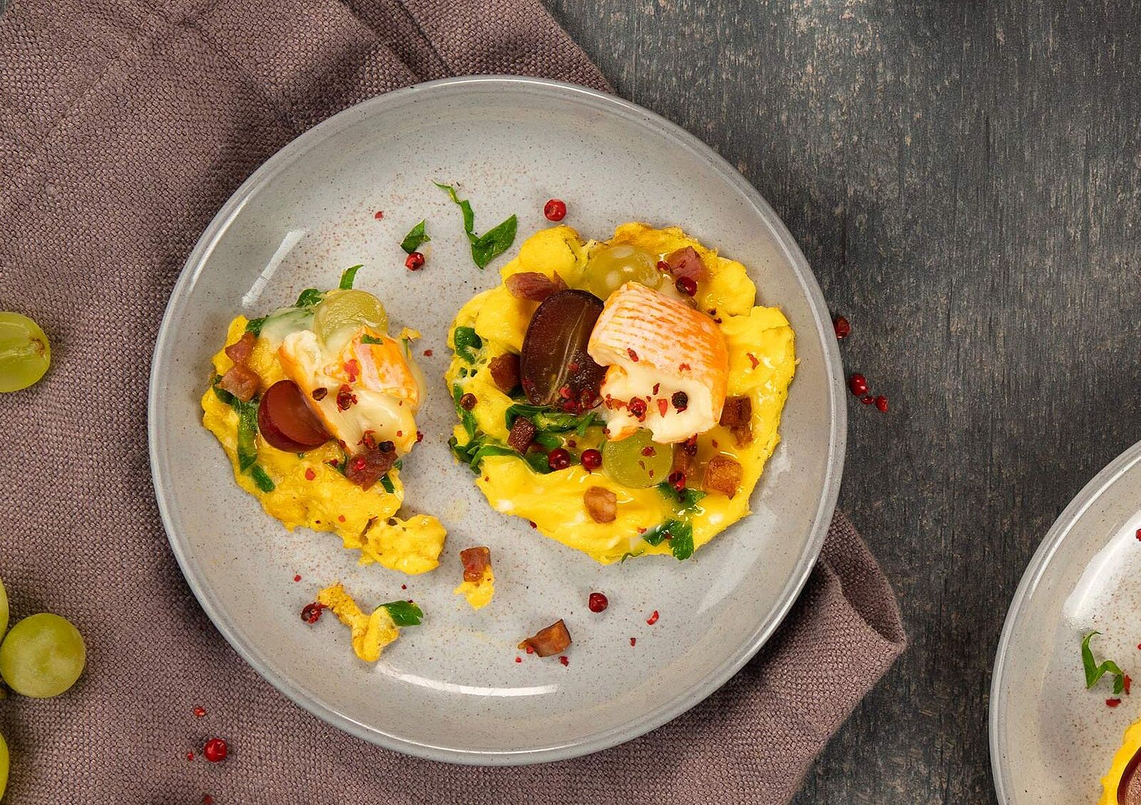 Mini-Käseomelettes