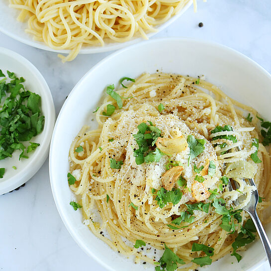 Spaghetti aglio e olio