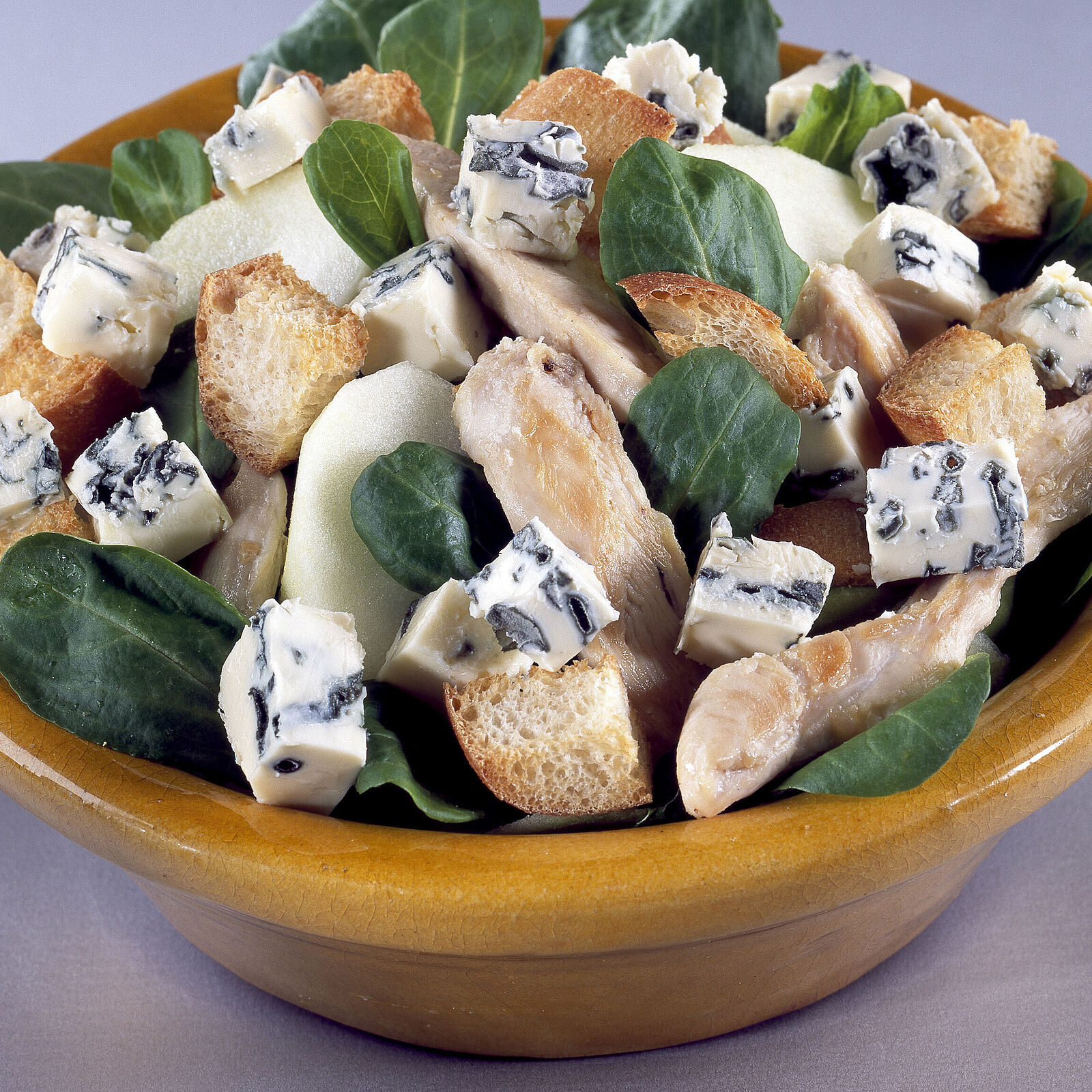 Salat mit Hähnchen