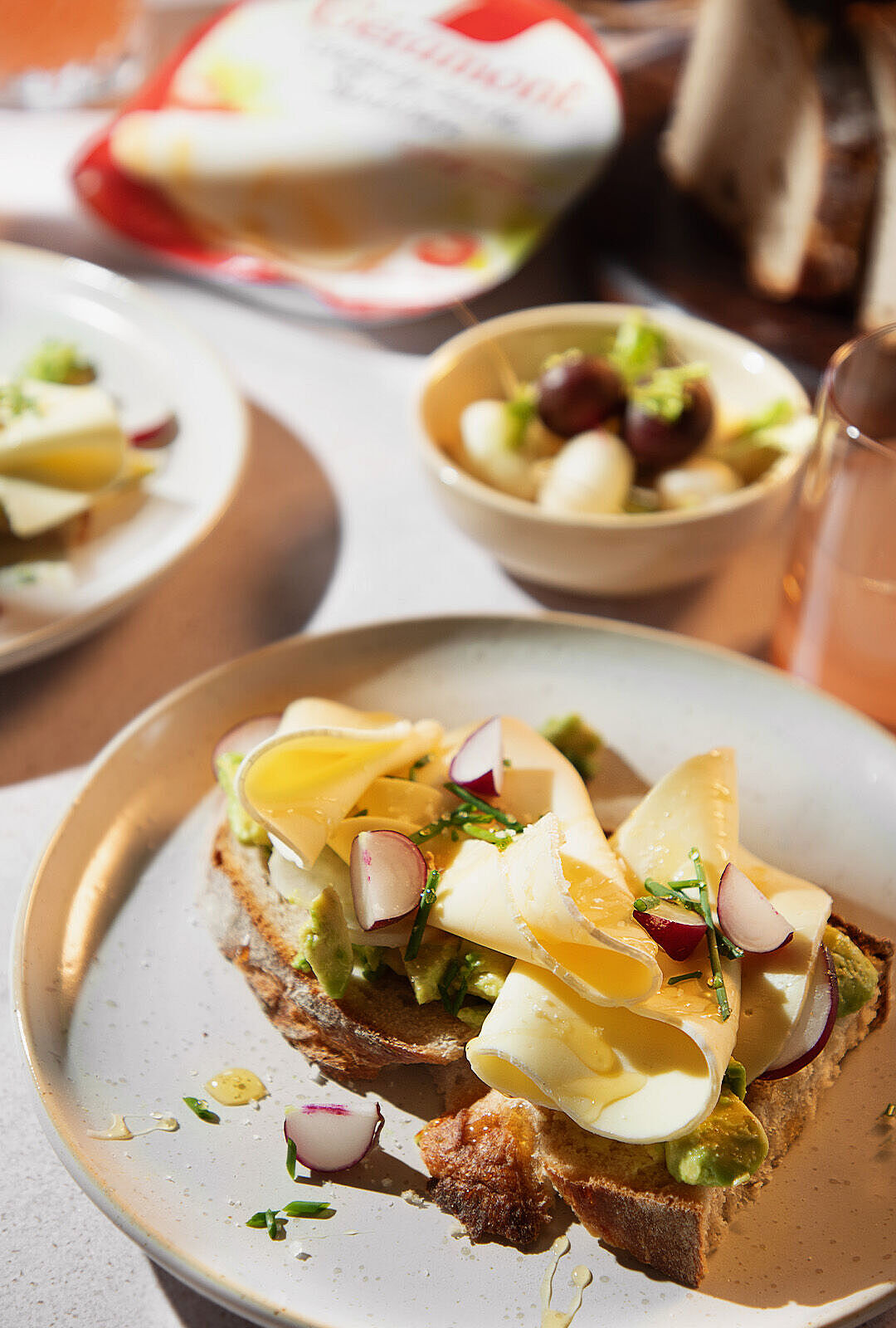 Frühlingsstulle mit Géramont