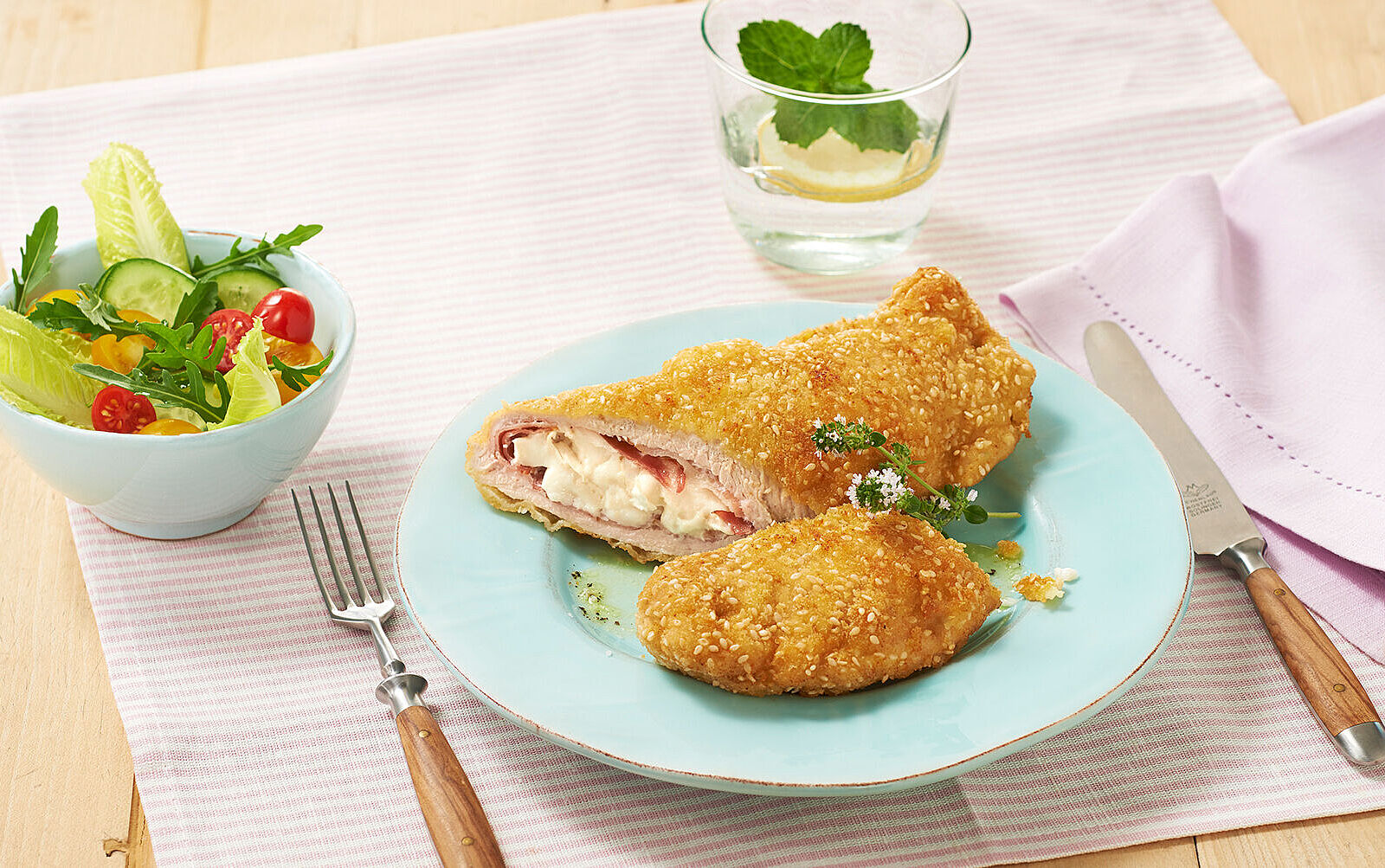 Puten Cordon Bleu mit Chavroux