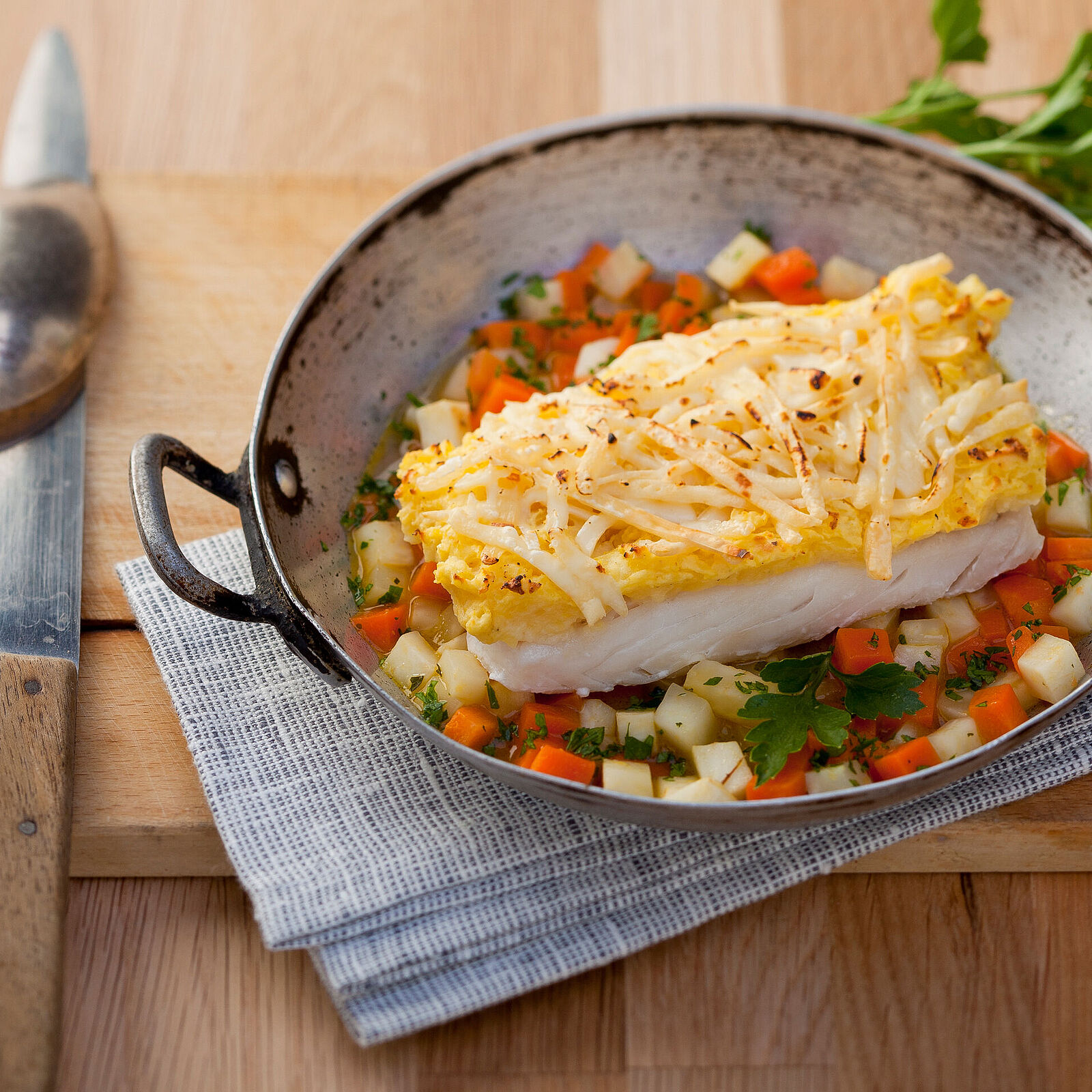Fisch mit Gemüse