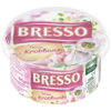Bresso Produkt packshot Frischkäse Becher feiner Knoblauch