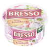 Bresso Produkt packshot Frischkäse Becher feiner Knoblauch