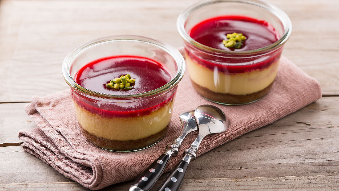 Cheesecakes mit Chavroux - tolle Rezeptidee